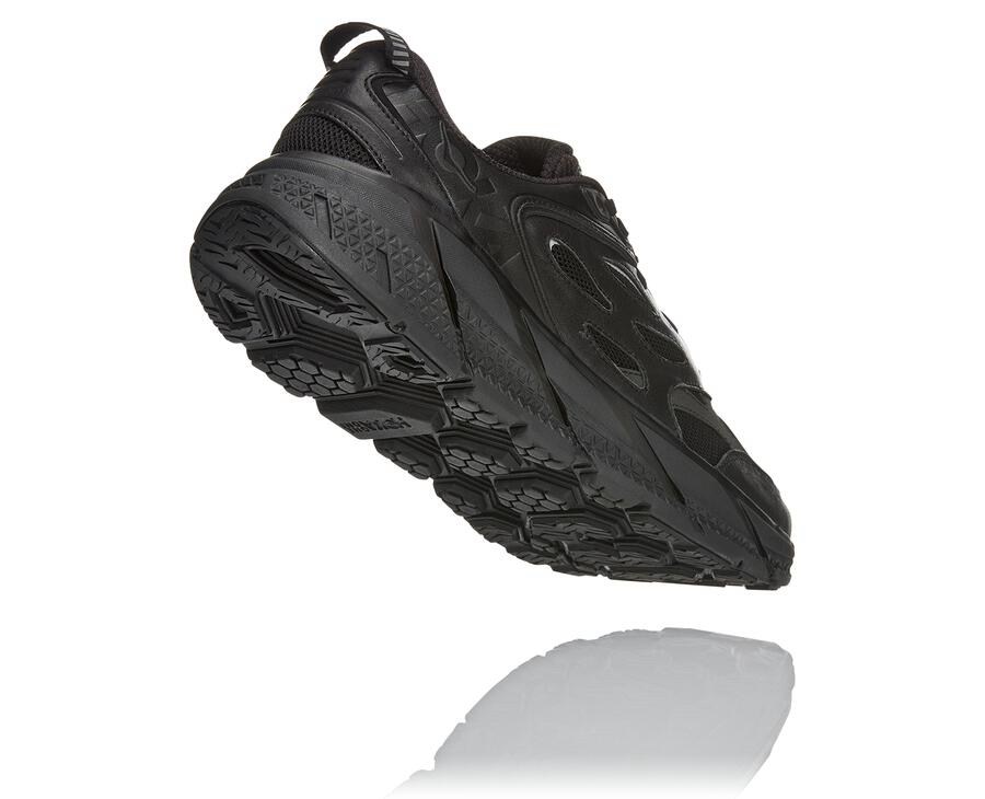 Hoka One One Running Shoes Mens Black - Clifton L - 16349SDOL